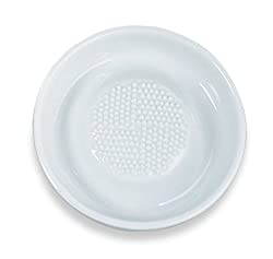 Kyocera ceramic ginger grating plate in white